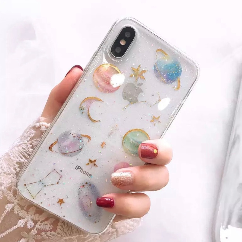 iPhone X/ XS MAX Glitter phone case